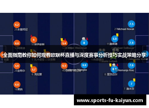 全面指南教你如何观看欧联杯直播与深度赛事分析技巧实战策略分享 全面指南教你如何观看欧联杯直播与深度赛事分析技巧实战策略分享