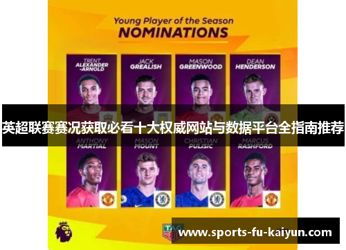 英超联赛赛况获取必看十大权威网站与数据平台全指南推荐 英超联赛赛况获取必看十大权威网站与数据平台全指南推荐